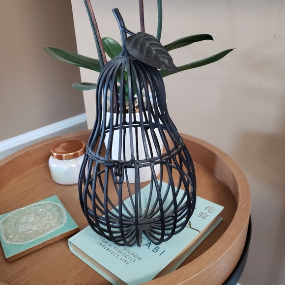 Wrought iron pear 🍐 shape accent piece - Picture 6 of 6